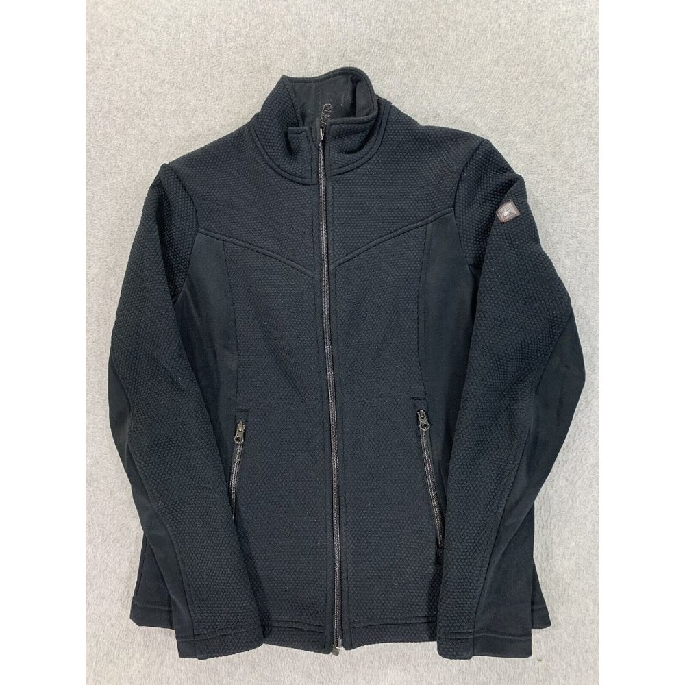 Spyder CORE Full Zip Ribbed Jacket‎ (Women's Small) Black